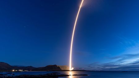 Isar Aerospace's second Spectrum rocket launches from Andoya Space Center in Norway on Sept. 5, 2026.