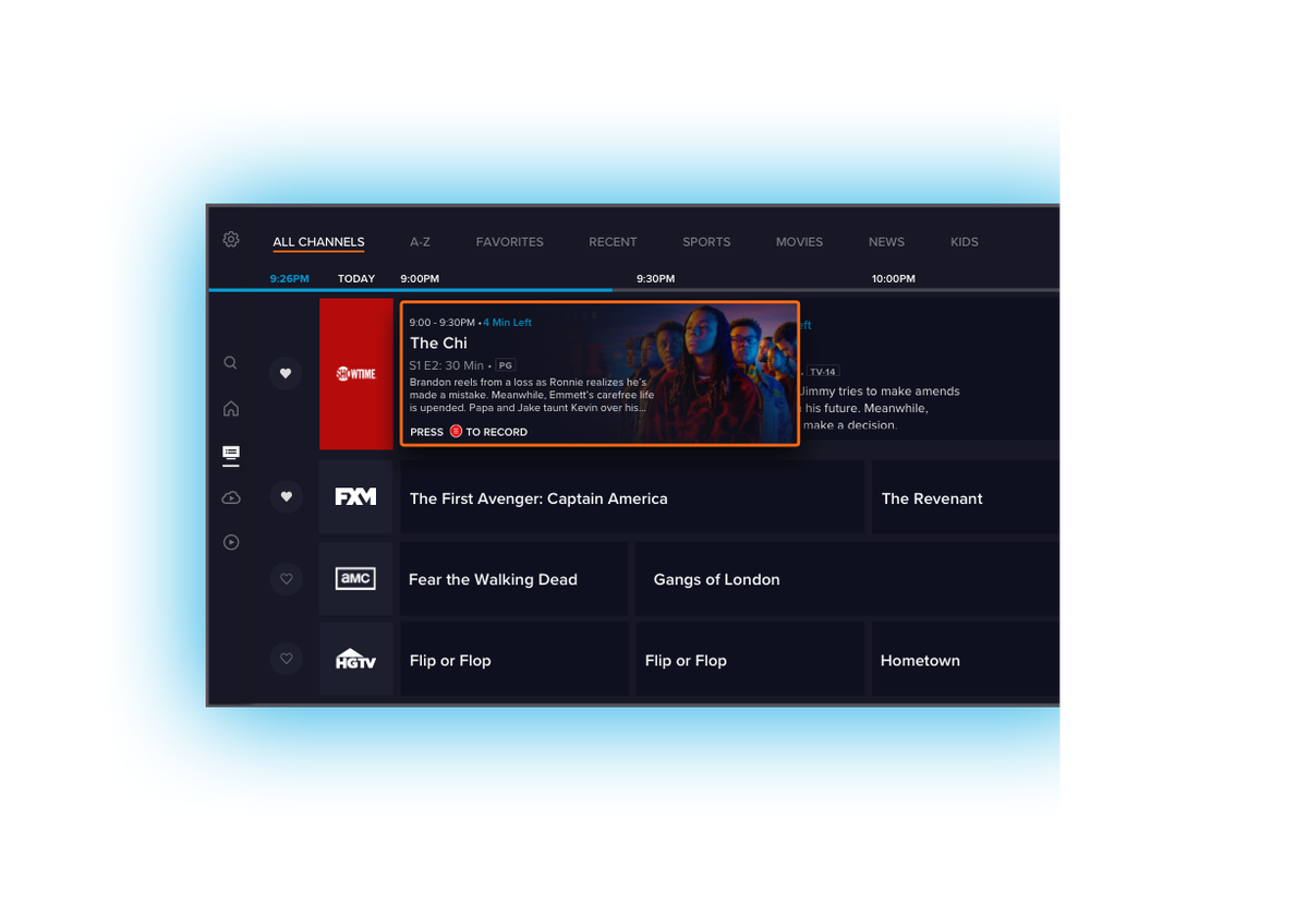 The new Sling TV app