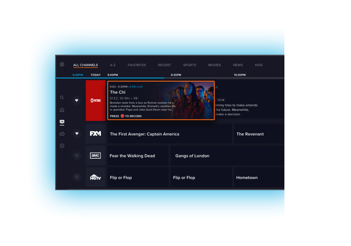 The new Sling TV app
