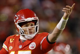 NFL Wild Card game featuring Kansas City Chiefs quarterback Patrick Mahomes