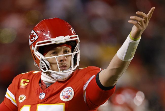 NFL Wild Card game featuring Kansas City Chiefs quarterback Patrick Mahomes