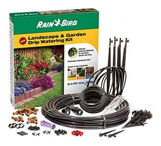 Rain Bird Lnddripkit Drip Irrigation Landscape/garden Watering Kit With Drippers, Micro-Bubblers, Micro-Sprays