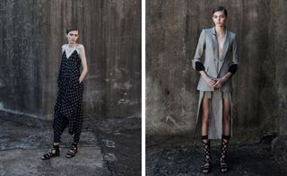 From the sober to the intricate, Podgornik contends that the clothes are 'high-frequency pieces