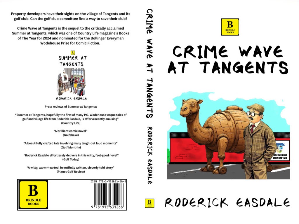 Wraparound cover of Crime Wave At Tangents