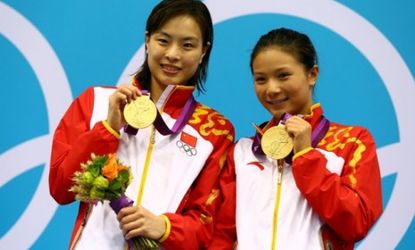 China's star diver, 26-year-old Wu Minxia, has sacrificed school and a family life to bring home the gold.