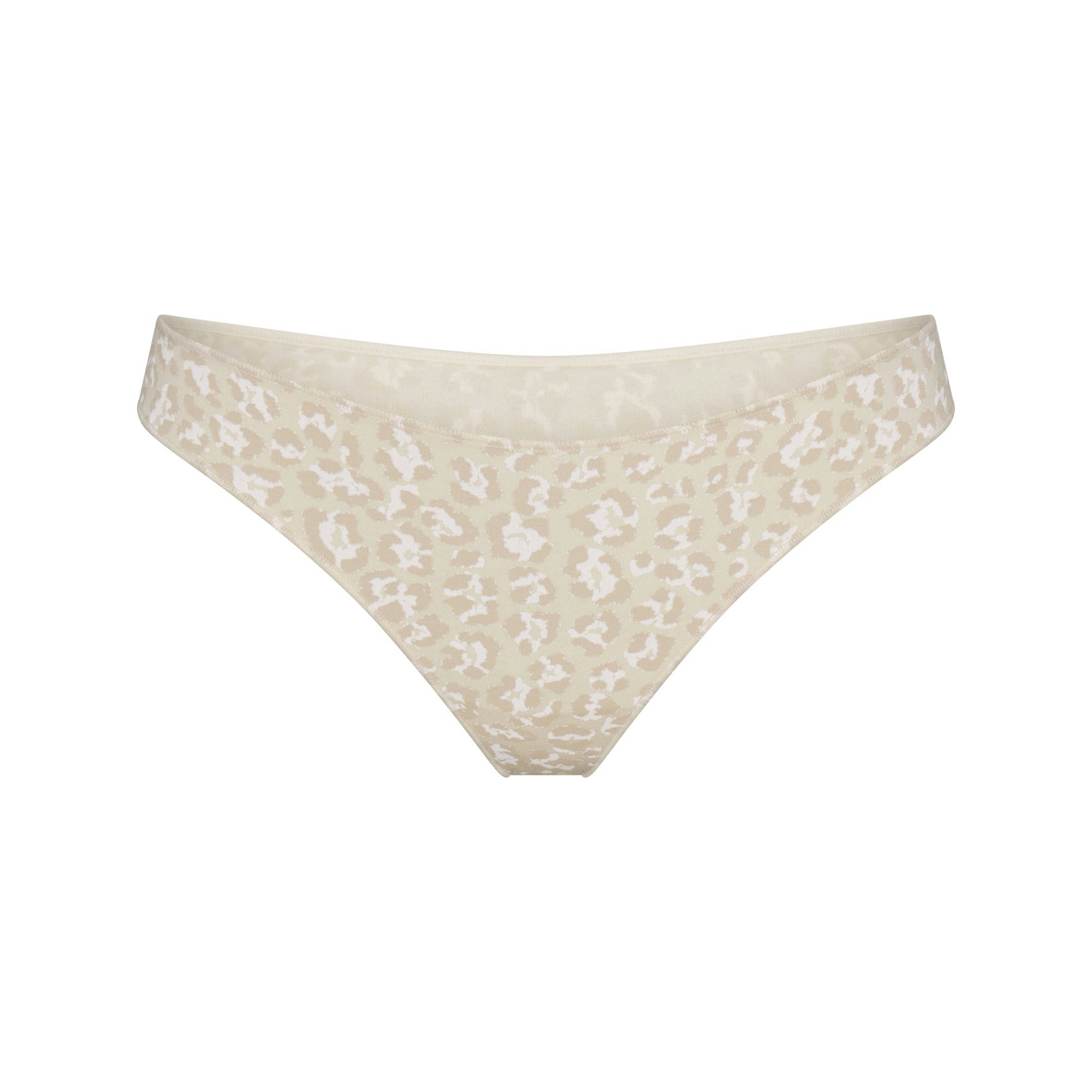 Lightweight Cotton Thong | Delta Leopard | Xxs