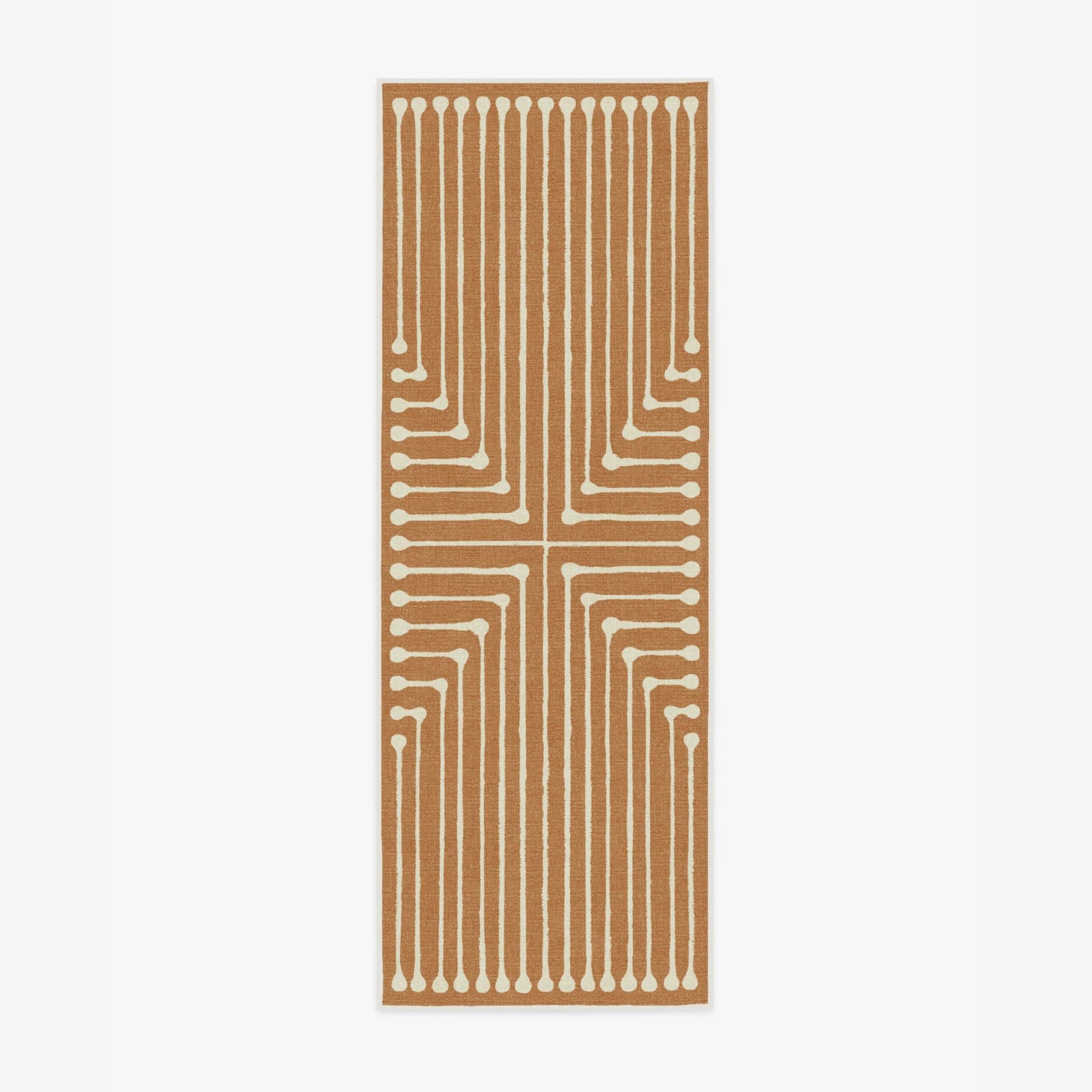 ruggable, mustard rug