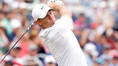 Rory McIlroy takes a shot at the US Open 