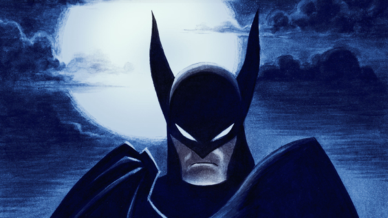 A screenshot of the Dark Knight in Batman: Caped Crusader on Prime Video