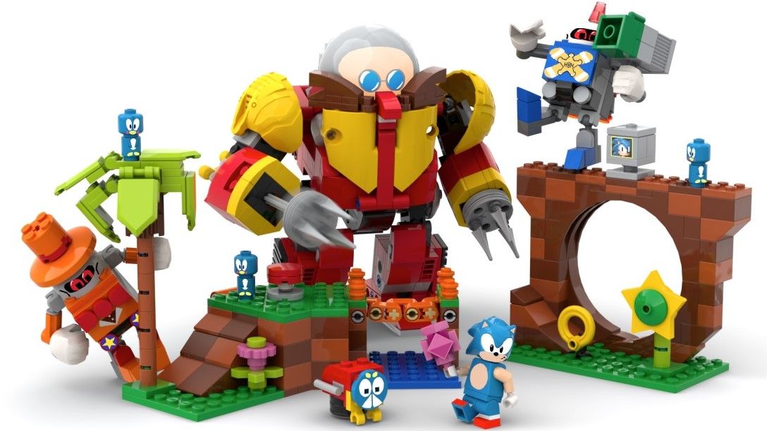 Sonic Mania lego set