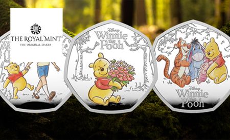 The Royal Mint's winnie the pooh gifts 