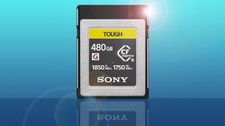 Sony CEB-G480T CFexoress Type B card