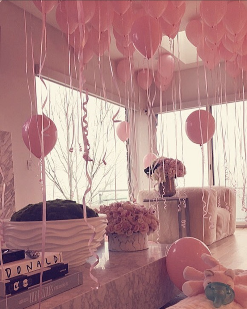 Decoration, Pink, Interior design, Product, Room, Curtain, Furniture, Ceiling, Design, Material property,