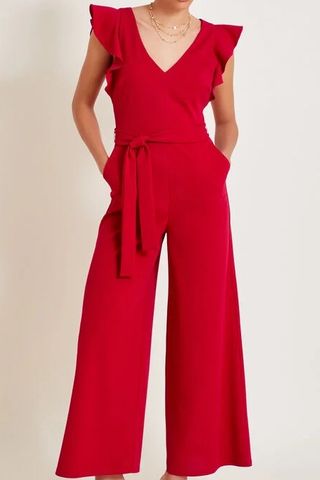 Monsoon Riri Ruffle Jumpsuit