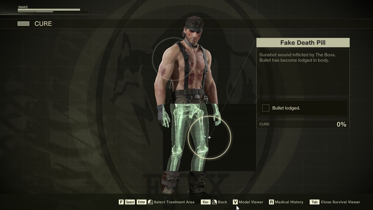 Metal Gear Solid Delta: Snake Eater prison - Death pill