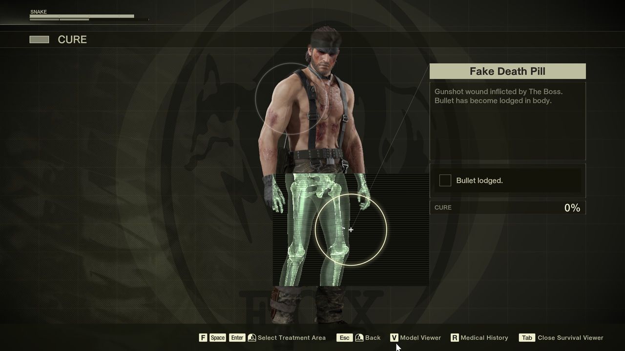 Metal Gear Solid Delta: Snake Eater prison - Death pill