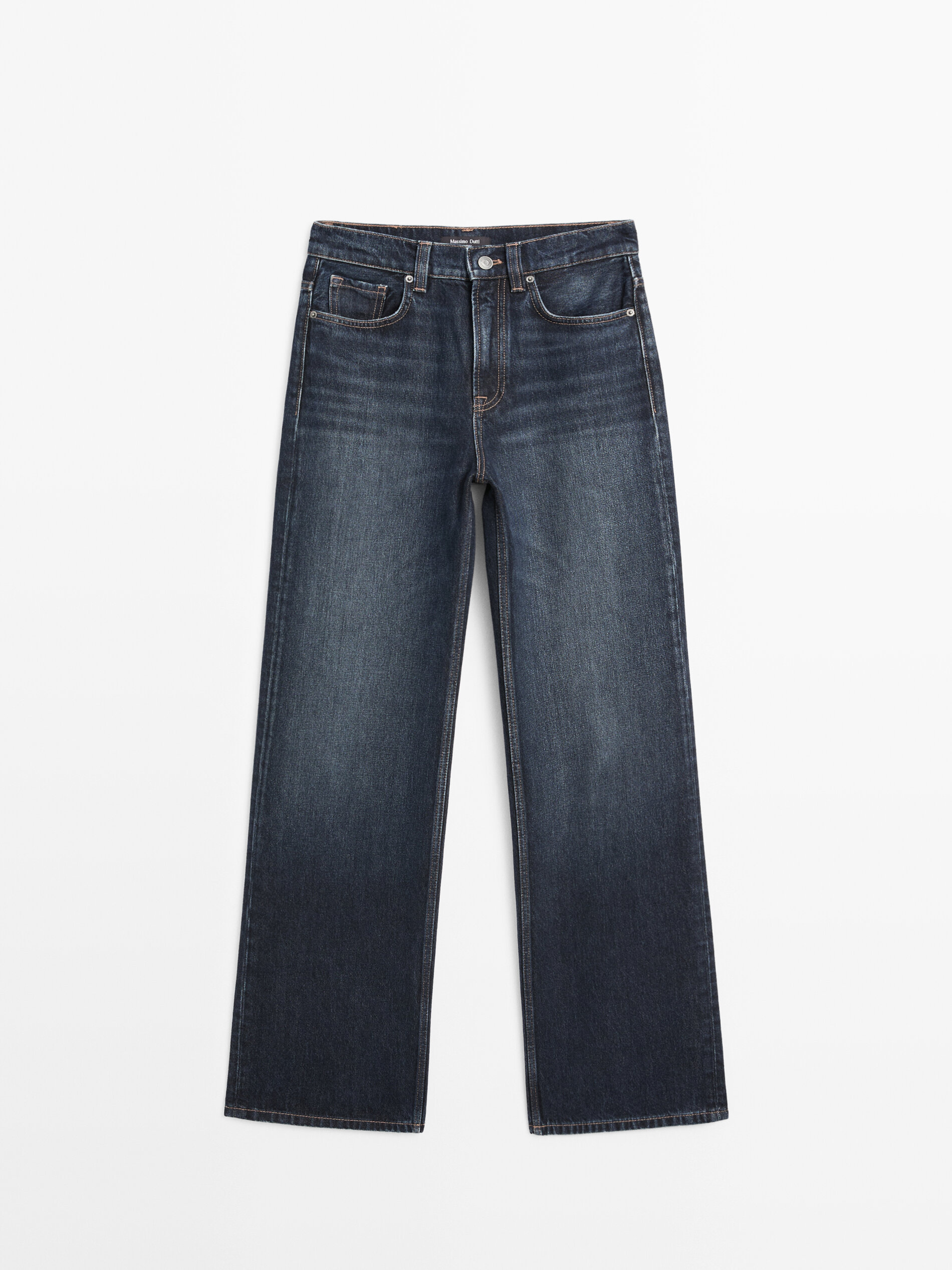 High-Waist Wide-Leg Jeans