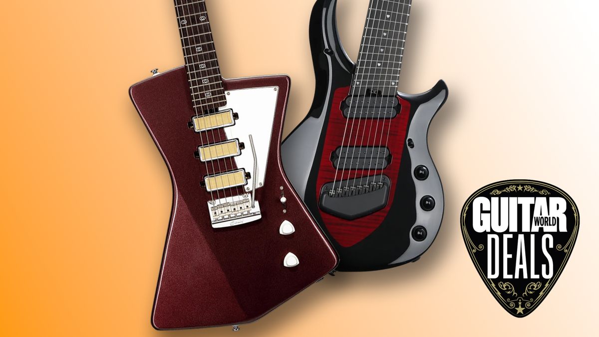 Musician’s Friend just kicked off its 4th of July sale early, and I wasn’t expecting to see a gigantic up to 0 off Music Man guitars