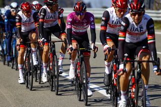 Tirreno Adriatico 2022 - 57th Edition - 2nd stage Camaiore - Sovicille 219 km - 08/03/2022 - Tadej Pogacar (SLO - UAE Team Emirates) - photo Luca Bettini/SprintCyclingAgencyÂ©2022