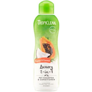 TropiClean Luxury 2-in-1 Shampoo and Conditioner