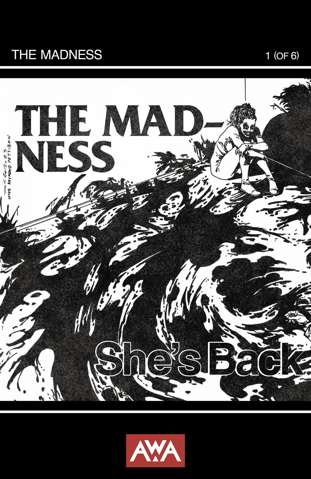 The various "punk rock" covers for The Madness #1.