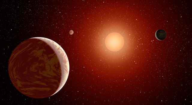 Young, Red Dwarf Star