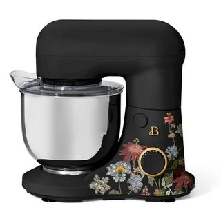 Beautiful 3.5 Qt Stand Mixer, Lightweight & Powerful With Tilt-Head, Wildflower by Drew Barrymore, Black