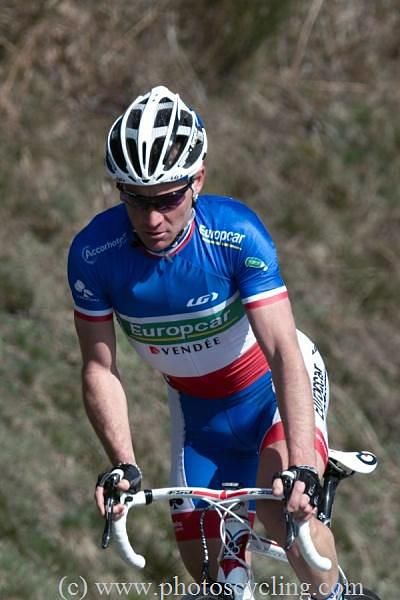 Thomas Voeckler (Europcar) had aspirations of winning.