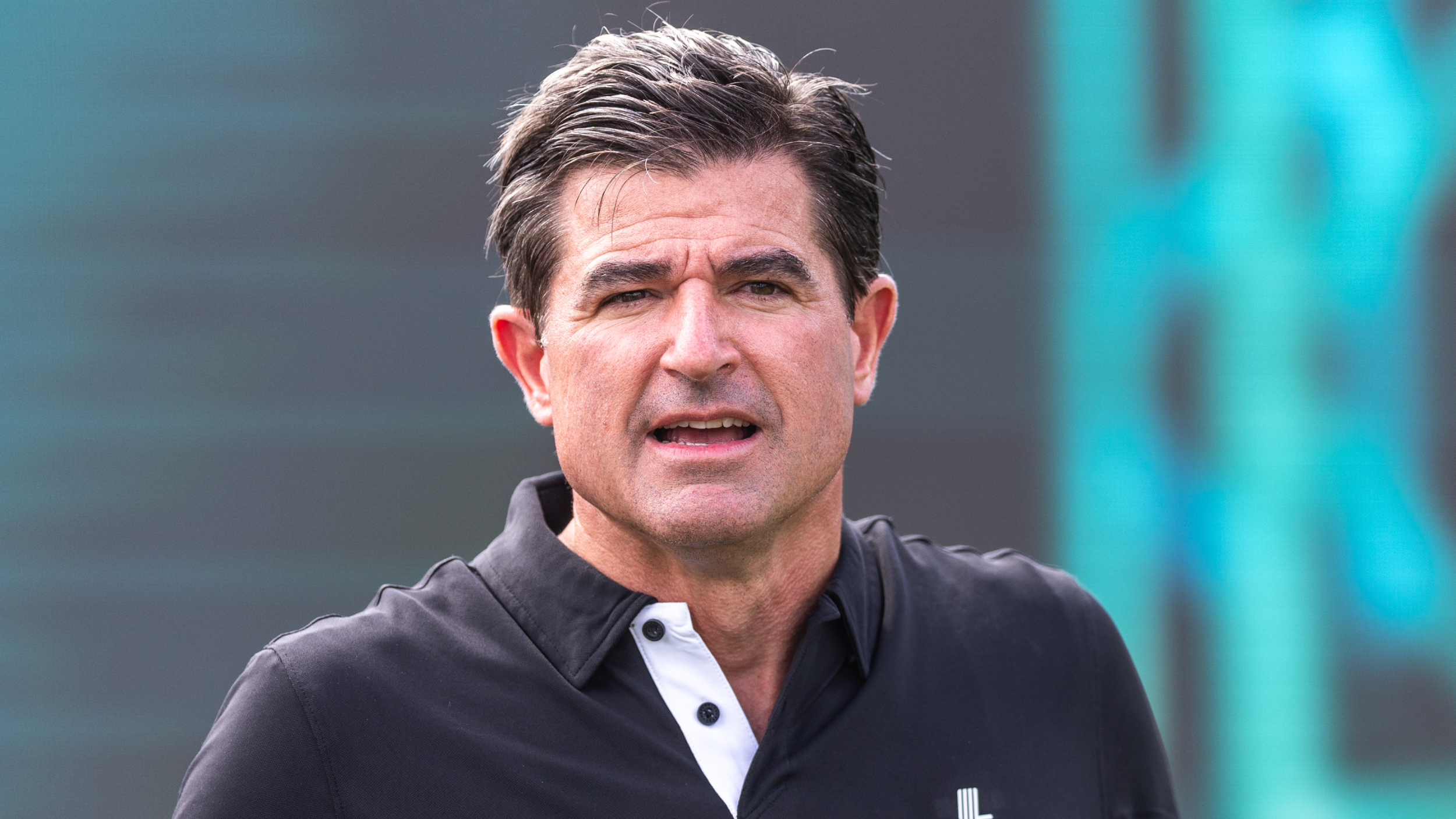 Scott O'Neil at a LIV Golf event