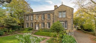 The parsonage at Haworth