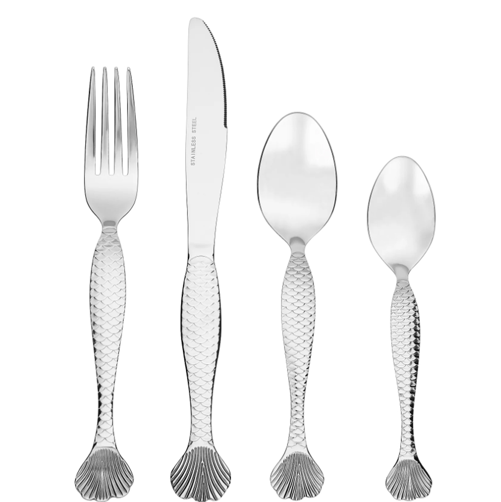 mermaid cutlery