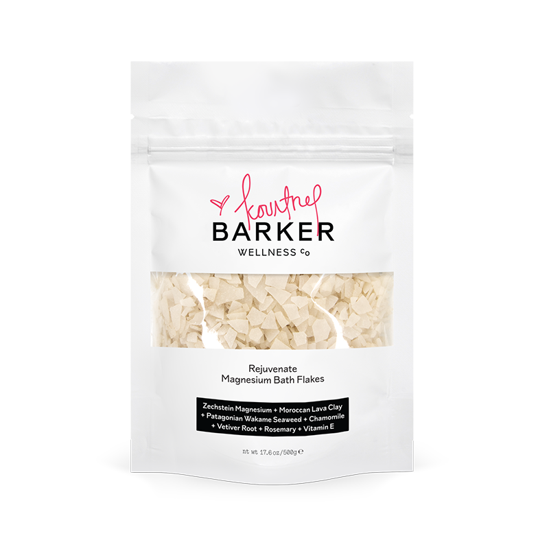 Kourtney X Barker Wellness Rejuvenate Magnesium Bath Flakes