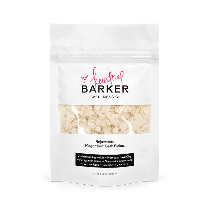 Kourtney X Barker Wellness Rejuvenate Magnesium Bath Flakes