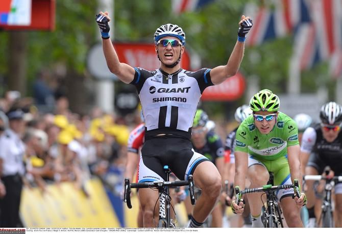 Marcel Kittel (Giant-Shimano) wins in London