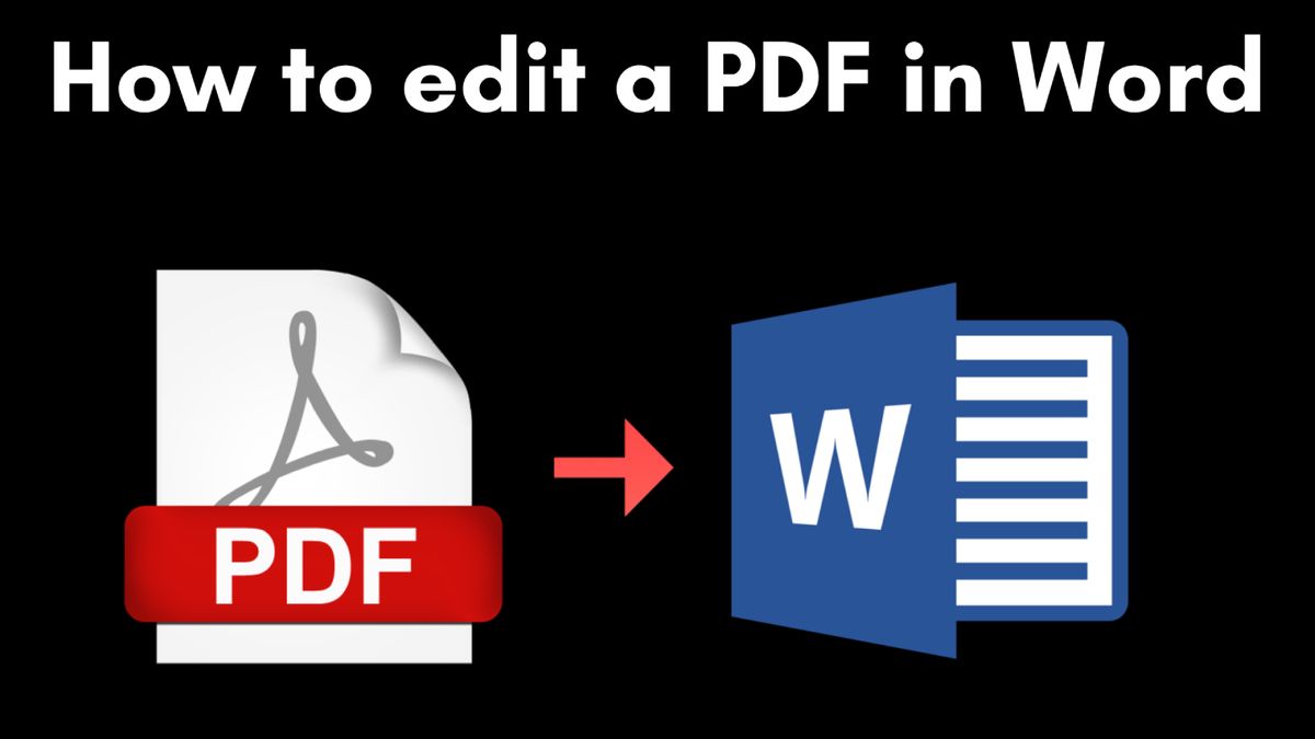 How to edit a PDF in Word — PDF editing in Word