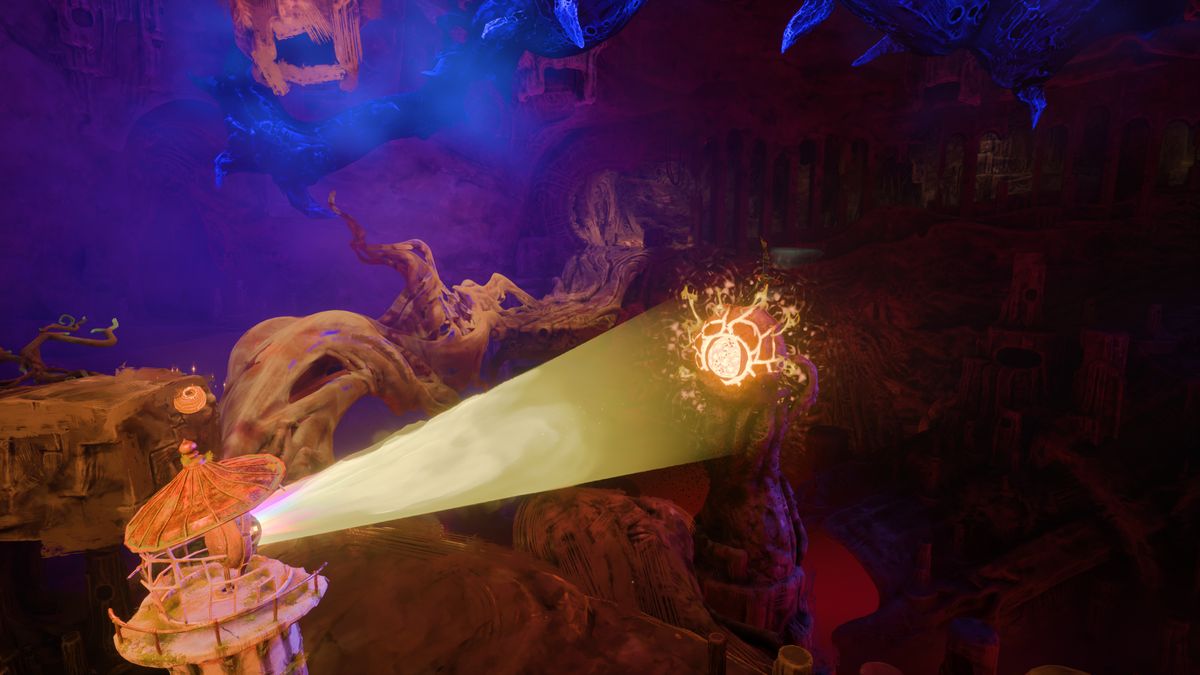 Screenshot of Keeper on Xbox Series X.