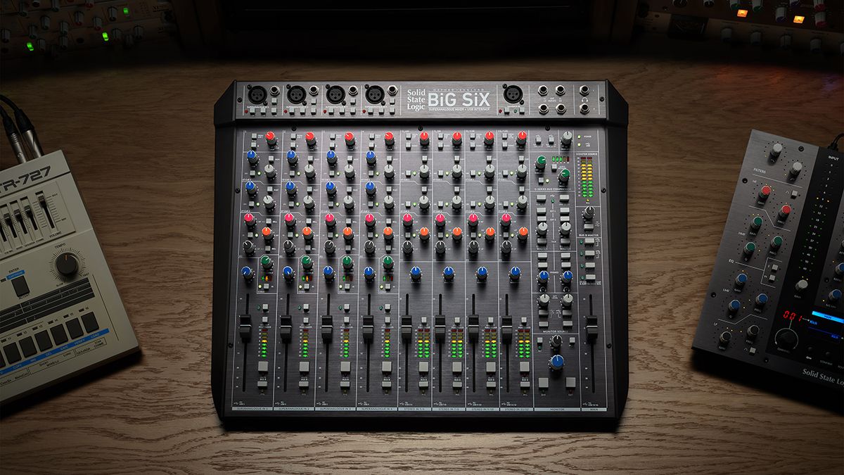 SSL launches Big SiX SuperAnalogue USB mixer nextlevel hybrid console