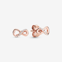 Sparkling Infinity Stud Earrings - £28 (was £35)