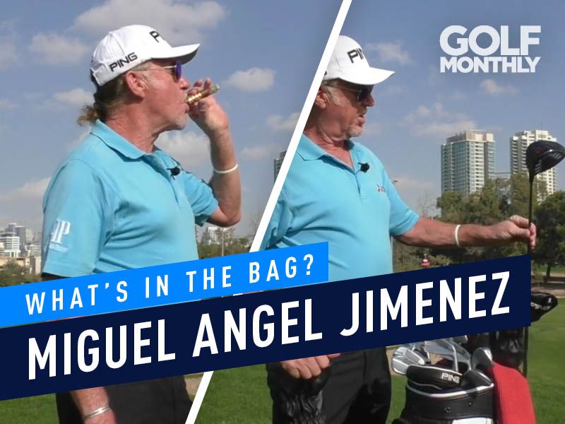 Miguel Angel Jimenez What's In The Bag? Golf Monthly Golf Monthly
