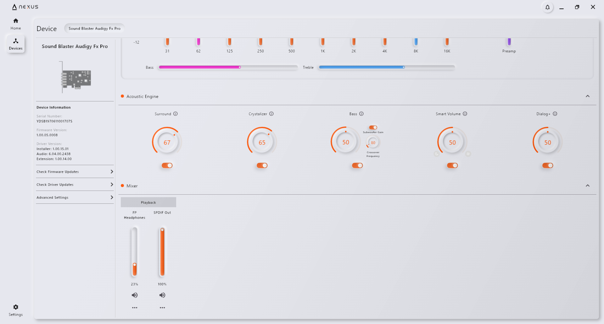 Creative AudigyFX Pro