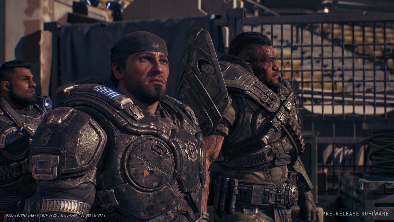 I played Gears of War: E-Day's campaign, and it's bleaker than I expected