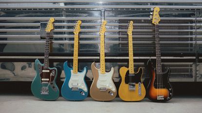 The new range of Fender American Professional guitars and basses