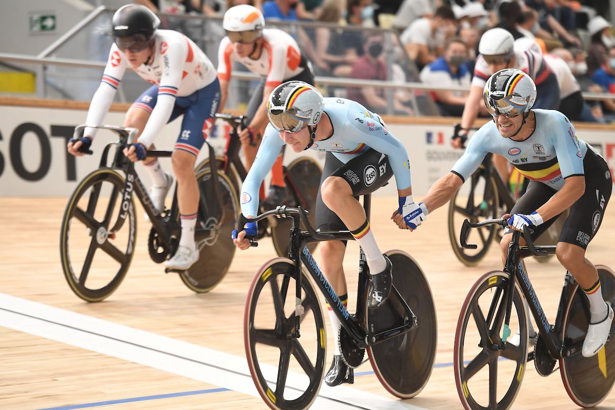 Men's Madison at the UCI Track World Championhips