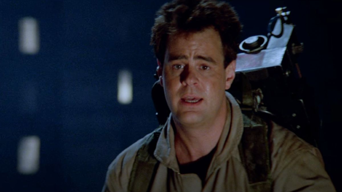 Dan Aykroyd in Ghostbusters.