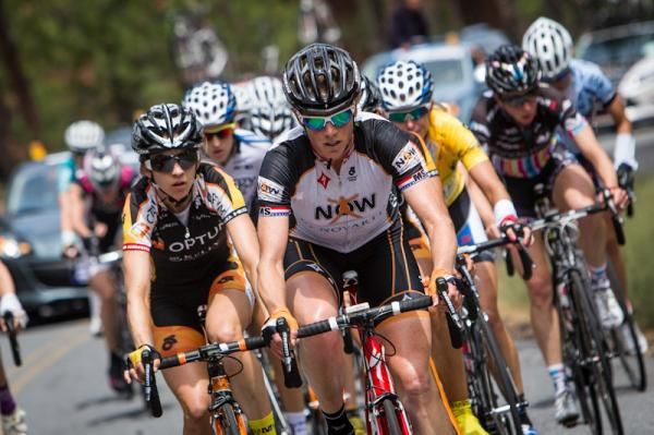 Alison Powers (NOW and Novartis) leading the chasing field.