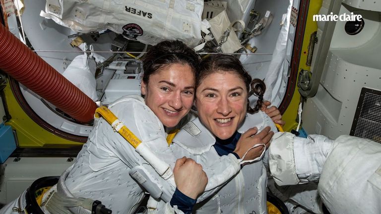 In Space With Astronauts Christina Koch and Jessica Meir
