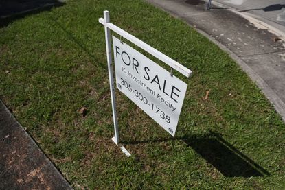 for sale sign.