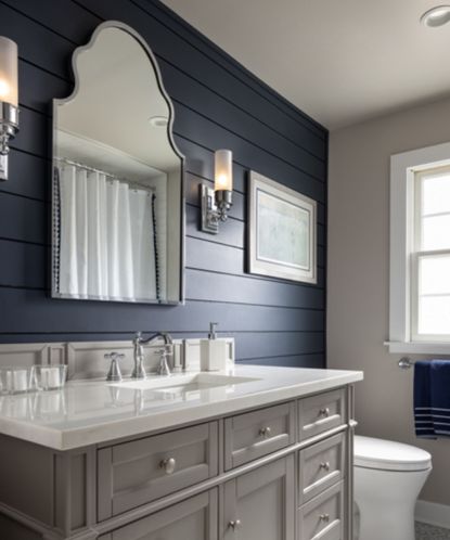 Shiplap bathroom ideas: 7 chic ways to use wall paneling | Real Homes