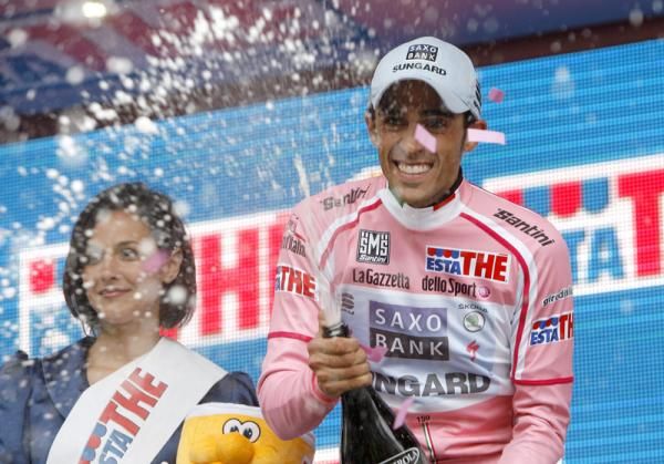 Alberto Contador (Saxo Bank) is in total control at this year's Giro d'Italia