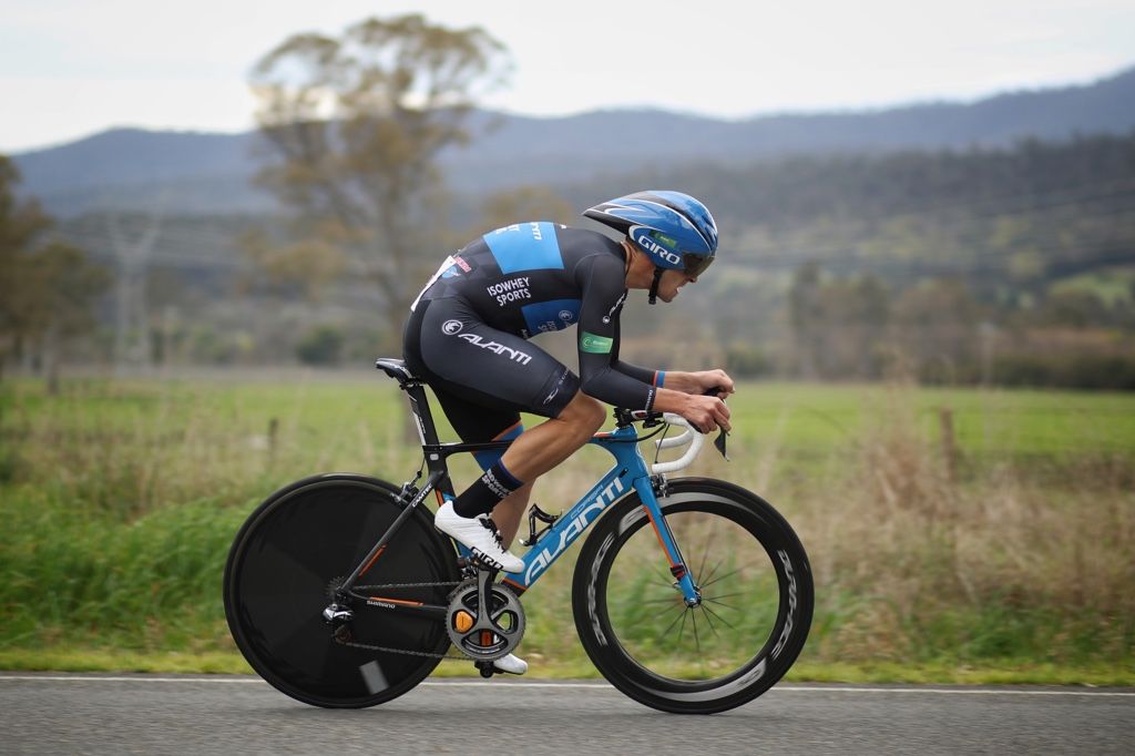 Joseph Cooper (Avanti IsoWhey Sport) riding to the stage win